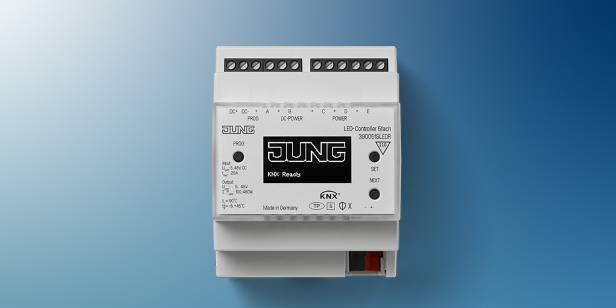 KNX LED-Controller bei Jura Elektro in Petersbuch